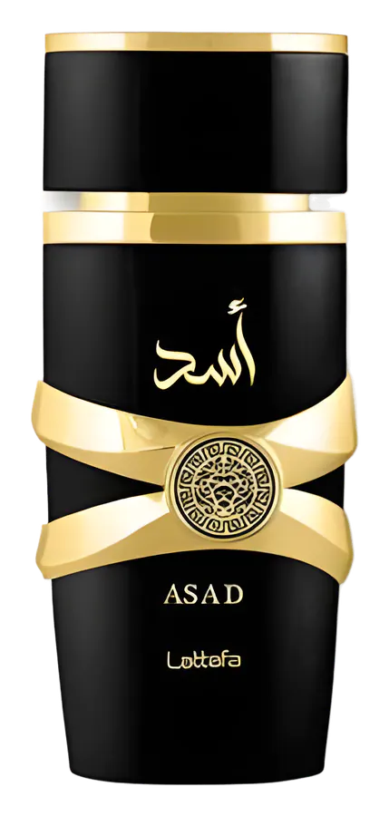 Botella de Lattafa Asad