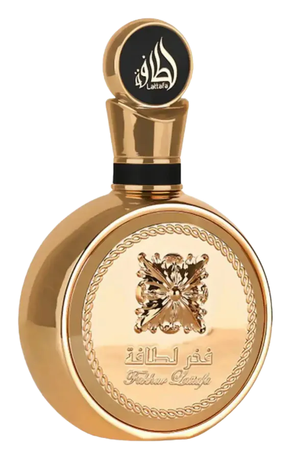 Botella de Lattafa Fakhar Gold Original