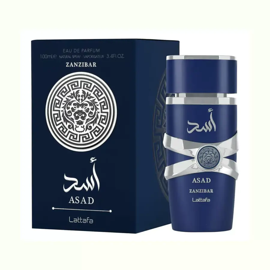 Caja de Lattafa Asad Zanzibar, 100 ml