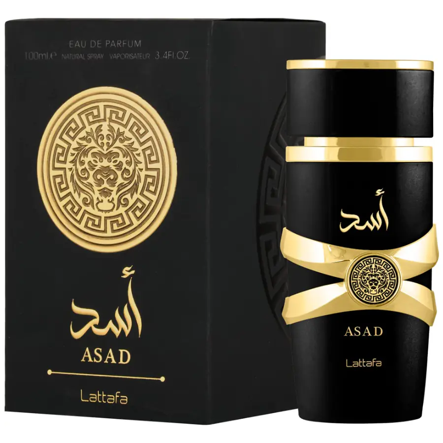 Caja de Lattafa Asad, 100 ml