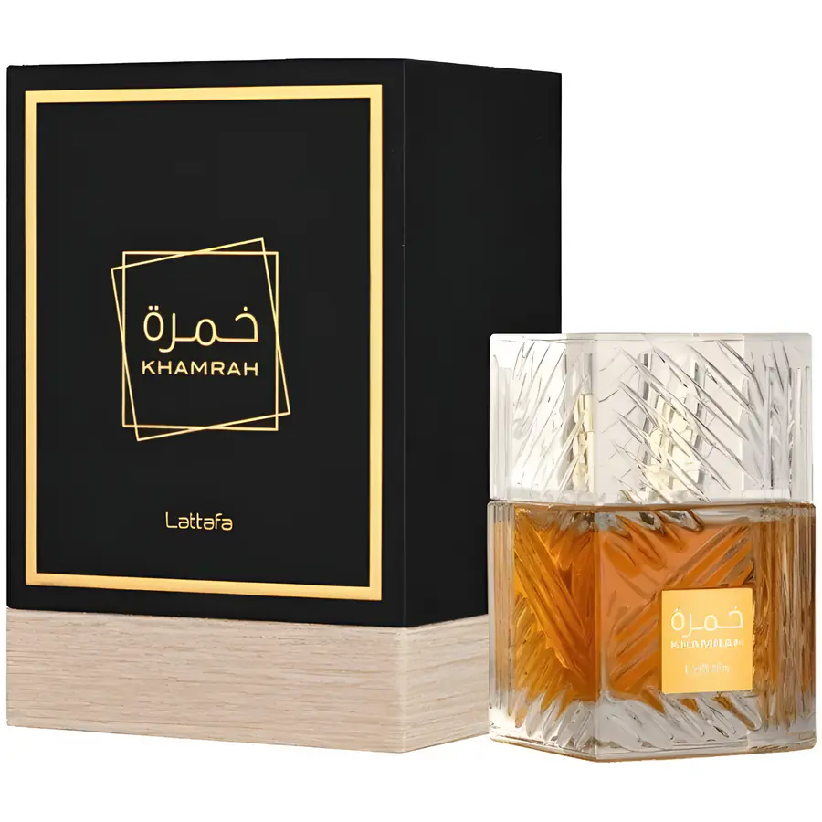 Caja de Lattafa Khamrah, 100 ml
