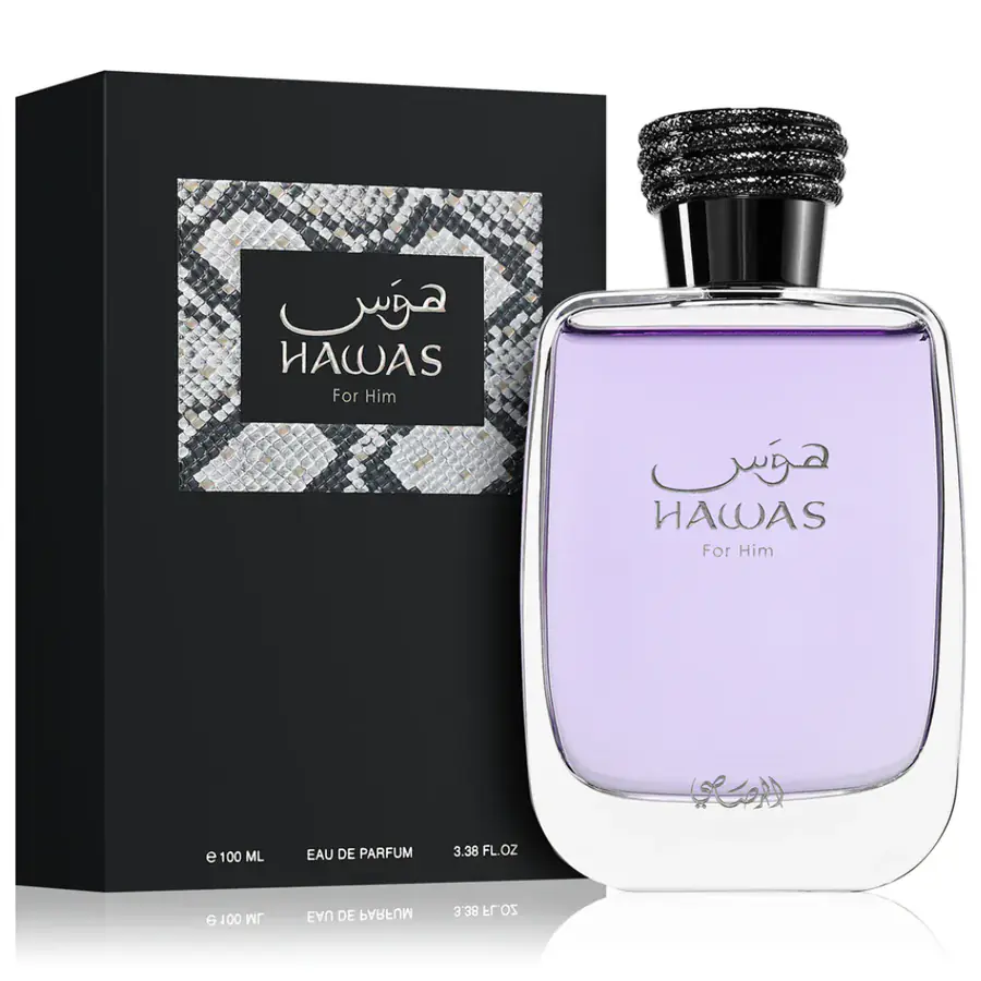 Caja de Rasasi Hawas For Him, 100 ml